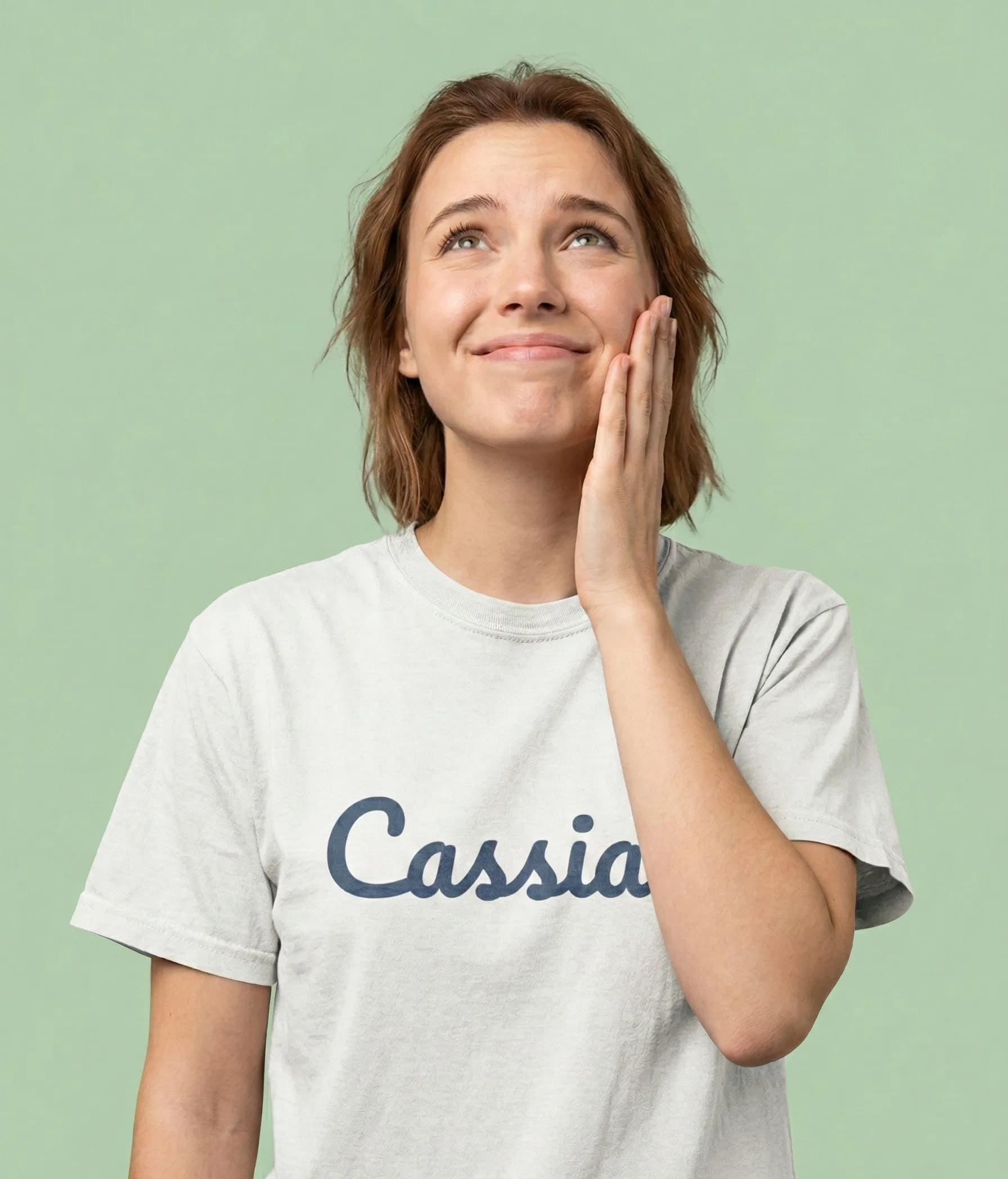 Store owner checking Cassian on their phone